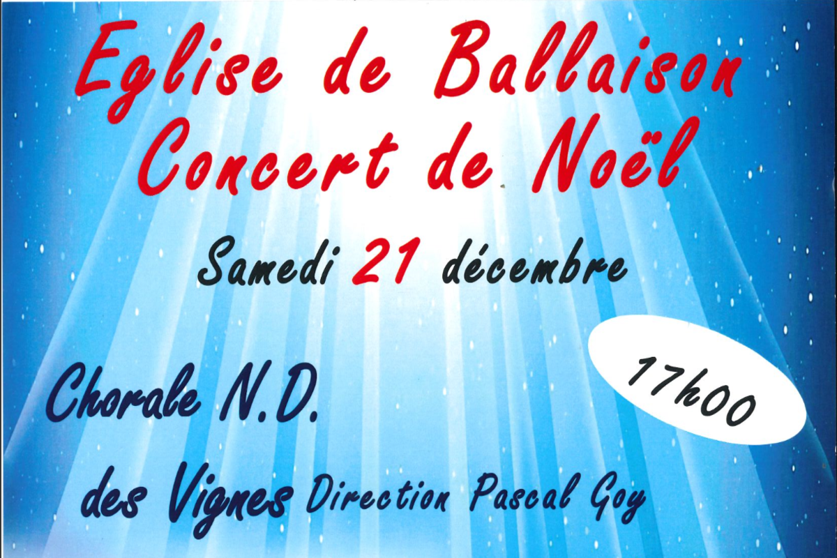 Concert de Noël