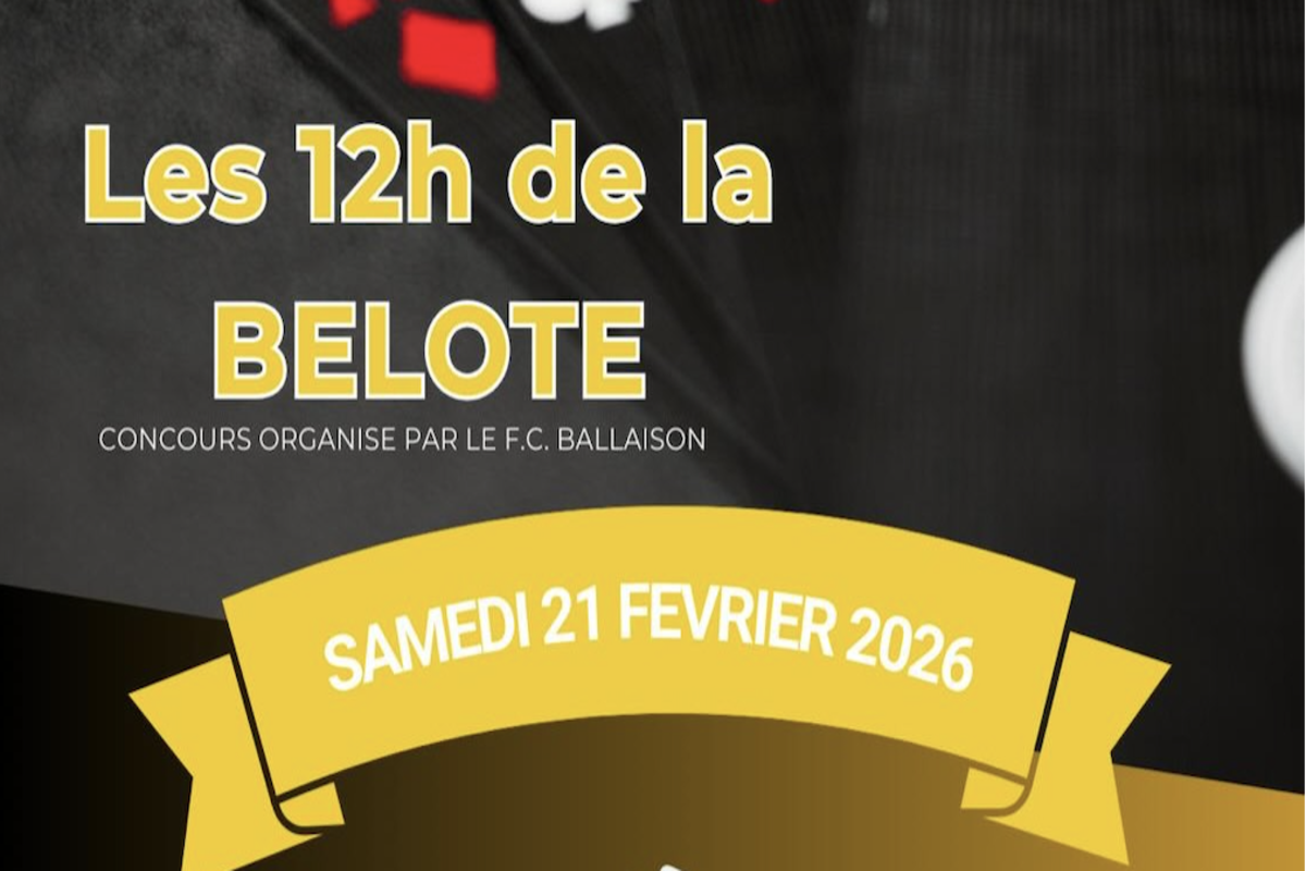 Les 12h de la Belote&nbsp;!